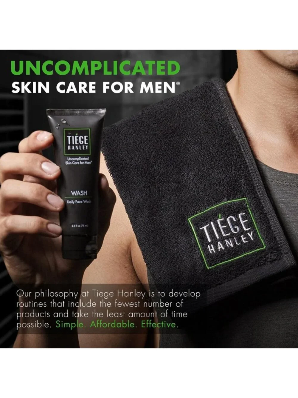 Men's Facial Moisturizer with SPF 20 - Hydrating Cream for Even Skin Tone, 2.5